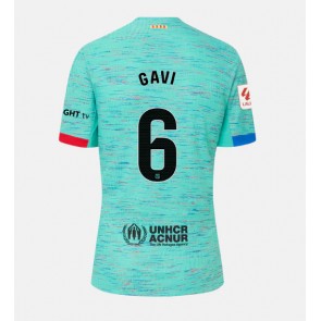 Barcelona Paez Gavi #6 Replica Third Stadium Shirt for Women 2023-24 Short Sleeve